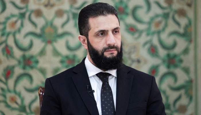 Syrian President Sharaa lands in Washington for historic talks with Trump