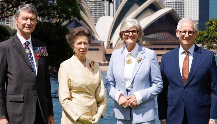 Princess Anne exudes grace as she begins high-profile Australia tour
