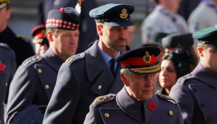 Prince William honors fallen heroes as King Charles leads Cenotaph ceremony