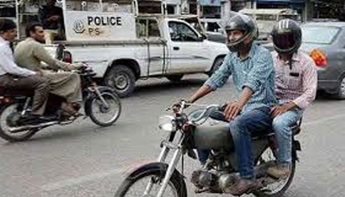 بلوچستان میں موٹر سائیکل کی ڈبل سواری پر پابندی عائد