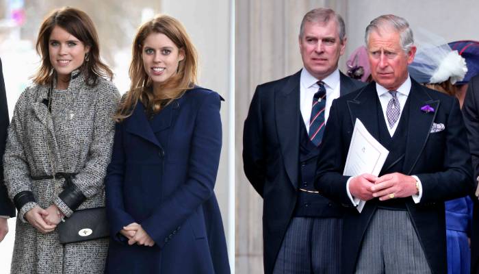 Princess Beatrice, Eugenie to spend Christmas with Charles, snubbing Andrew