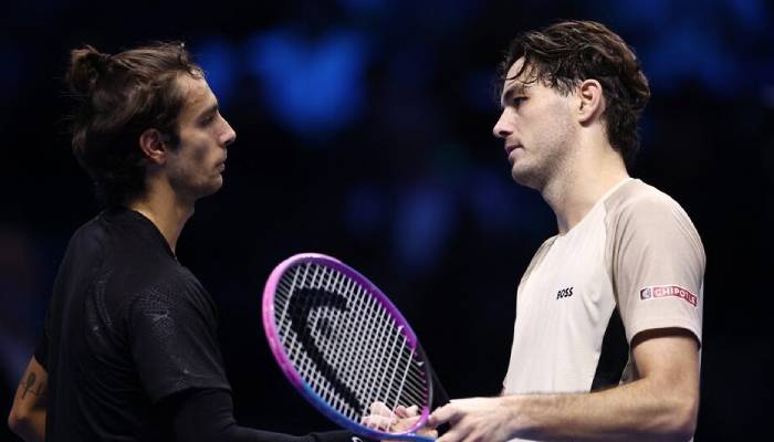 Taylor Fritz kicks off ATP Finals with remarkable victory over Lorenzo Musetti