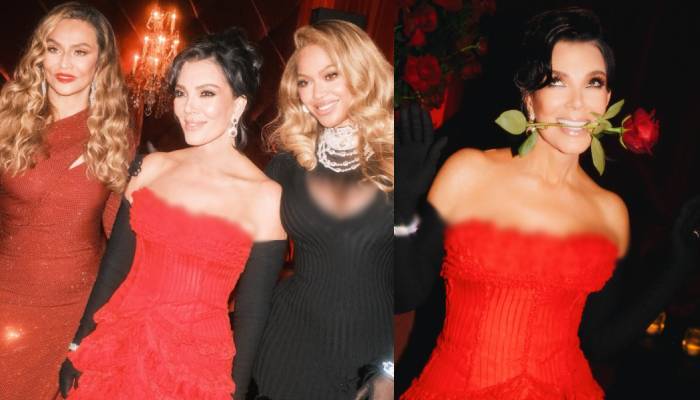 Beyoncé brings glam to Kris Jenner’s 70th birthday bash with Tina Knowles