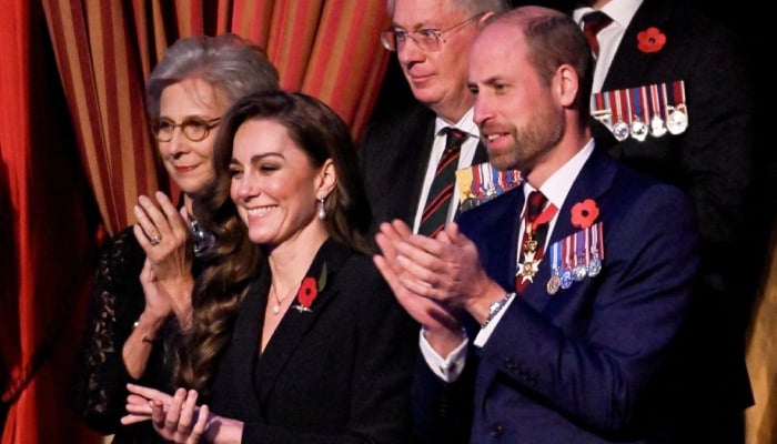 Prince William hails Kate Middletons debut at Armistice Day ceremony