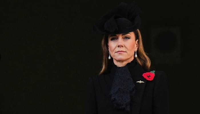Kate Middleton wins hearts during solemn Armistice Day service