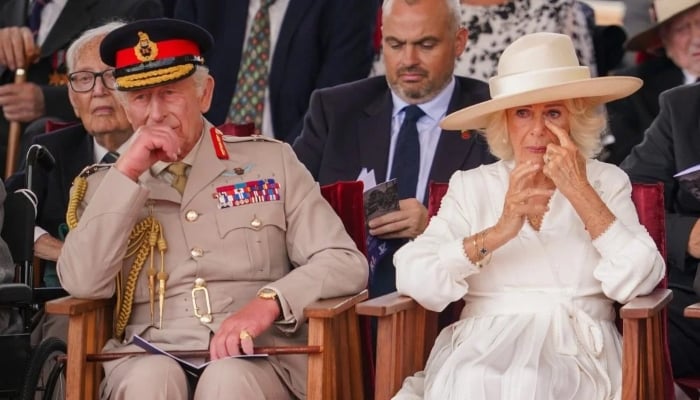 King Charles, Queen Camilla overcome with emotion at solemn ceremony