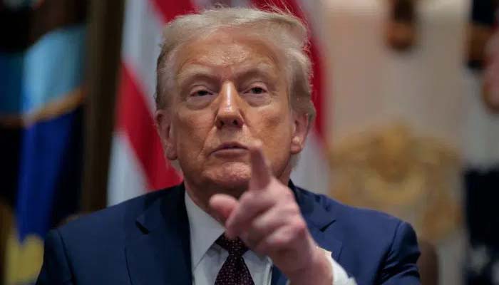 Trump makes first public comments on BBC‑edited speech after legal threat