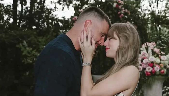 Taylor Swift and Travis Kelce