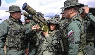 وینزویلا کی امریکی حملے کے خدشے کے پیش نظر افواج کی بڑے پیمانے پر تعیناتی کی تیاری