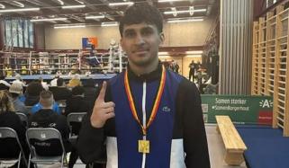 عبداللّٰہ احمد نے بیلجیئم باکسنگ چیمپئن شپ تیسری مرتبہ جیت لی