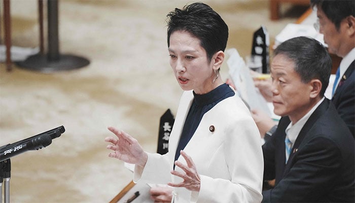 سنا اے ٹاکائچی : فوٹو اے ایف پی