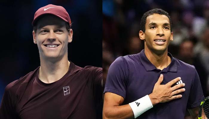 Sinner advances to ATP Finals semifinals, Auger-Aliassime upsets Shelton