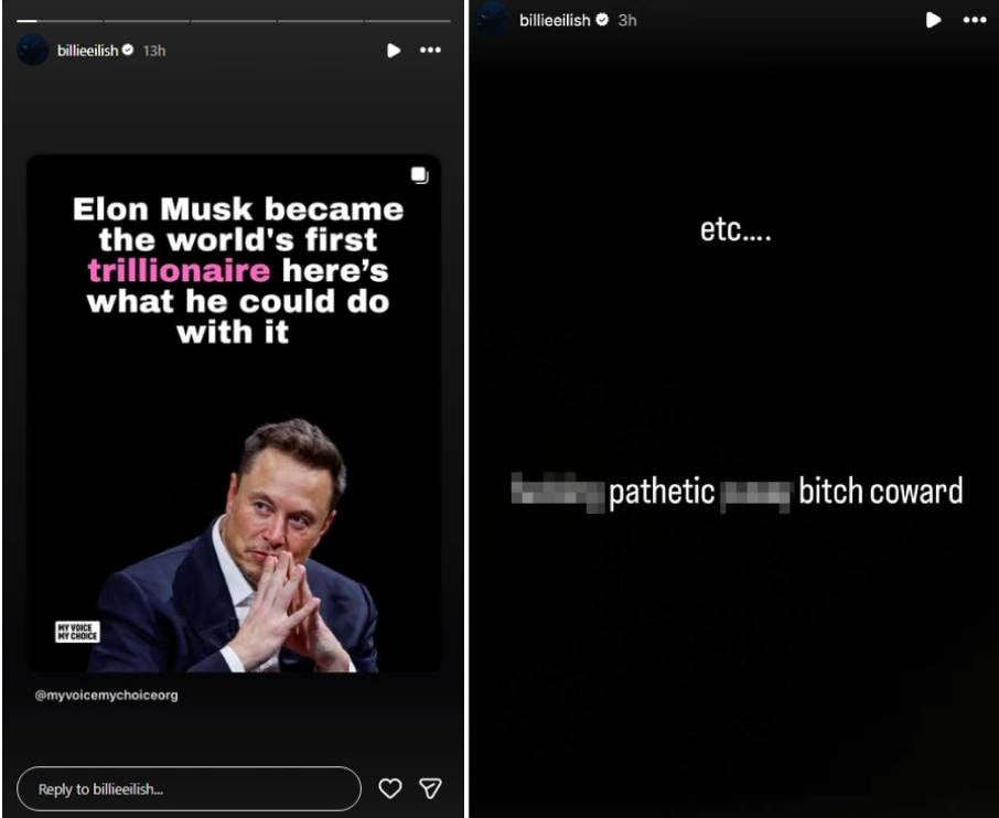 P.C. Instagram/billieeilish