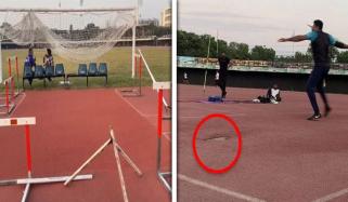 خستہ حالی کا شکار ہونے والے پنجاب اسٹیڈیم کے ٹارٹن ٹریک کے حصے کو تبدیل کر دیا گیا