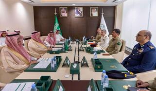  چیف آف جنرل اسٹاف سید عامر رضا کا دورۂ سعودی عرب، اعلیٰ سعودی حکام سے ملاقاتیں