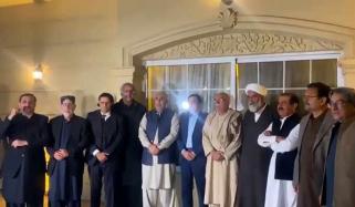 تحریک تحفظ آئین پاکستان کا جسٹس منصور، جسٹس اطہر من اللّٰہ کو خراج تحسین