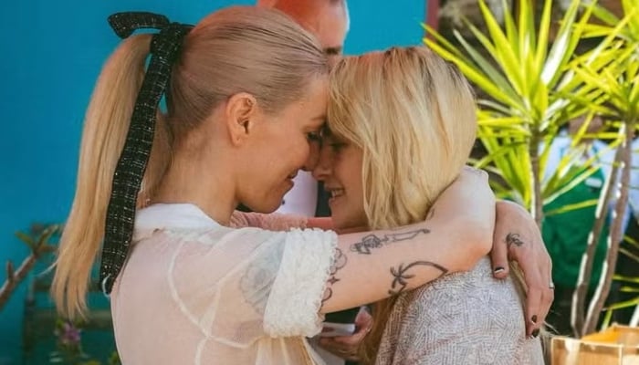 Kristen Stewart and Dylan Meyer