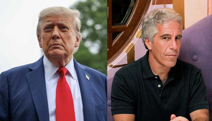 Trump labels Epstein Democrat problem, asks DOJ to probe Clinton ties