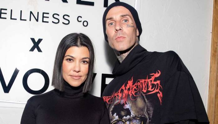 Kourtney Kardashian drops major clue about pregnancy with Travis Barker