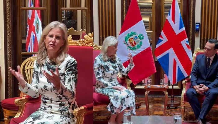 Duchess Sophie holds key meeting in Peru after King Charles 77th birthday