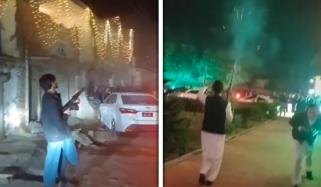 پشاور: ‏شادی کی تقریب میں ہوائی فائرنگ دولہے کو مہنگی پڑ گئی، ویڈیو وائرل