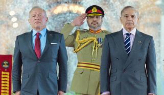 اردن کے شاہ عبداللہ کی 2 روزہ دورے پر پاکستان آمد