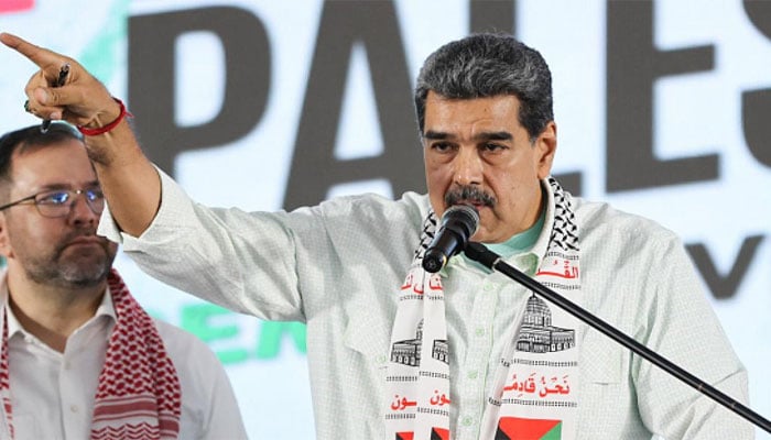 وینزویلا کے صدر   نیکولس مادورو—فائل فوٹو