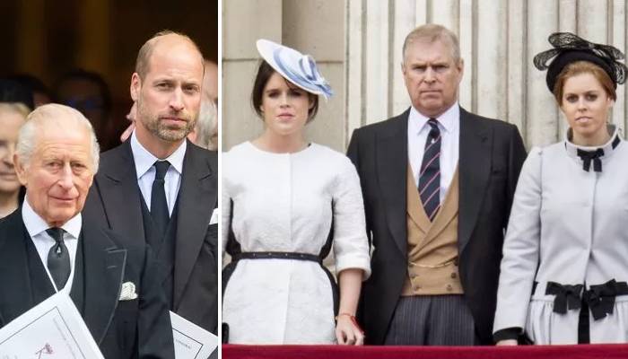 King Charles, Prince William used Beatrice, Eugenie as ‘bait’ to oust Andrew?