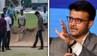 کولکتہ ٹیسٹ: سارو گنگولی نے پچ کی ساری ذمہ داری بھارتی ٹیم کیمپ پر ڈال دی