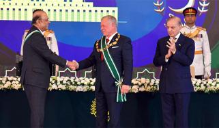 اردن کے شاہ عبداللّٰہ دوم کو اعلیٰ ترین سول ایوارڈ نشانِ پاکستان سے نوازا گیا