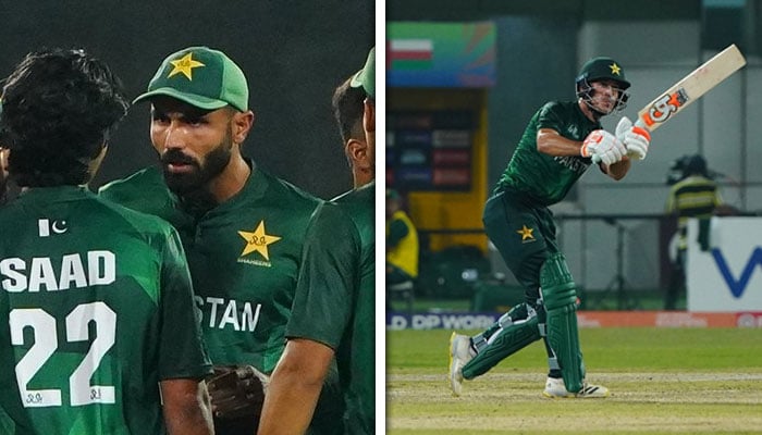 کولاج فوٹو بشکریہ پی سی بی/ایکس