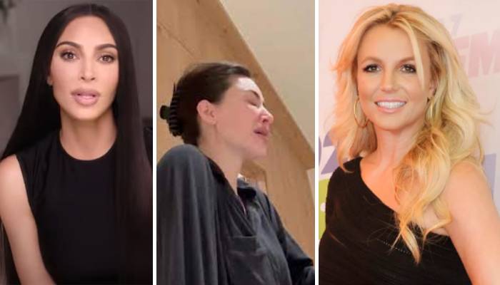Kim Kardashian burst into tears in rare clip after Britney Spears’ reunion