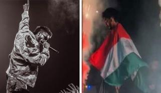 طلحہ انجم نے کنسرٹ میں بھارتی پرچم لہرنے پر ردعمل دیدیا