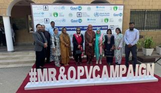 کراچی: ایڈا ریو ویلفیئر میں ’خسرہ و روبیلا اور پولیو ویکسین مہم 2025‘ کا افتتاح