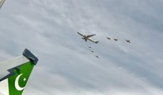 دبئی ائیر شو 2025 کا شاندار آغاز، جے ایف 17 توجہ کا مرکز