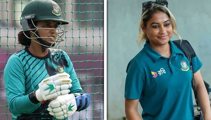 جہاں آرا عالم (دائیں)، نگار سلطانہ (بائیں) - کولاج فوٹو: فائل