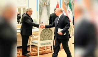 اسحاق ڈار کی ماسکو میں صدر پوٹن سے ملاقات