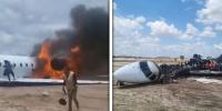 کانگو میں خوفناک طیارہ حادثہ، تمام مسافروں کو بچالیا گیا، ویڈیو منظرِعام پر آگئی