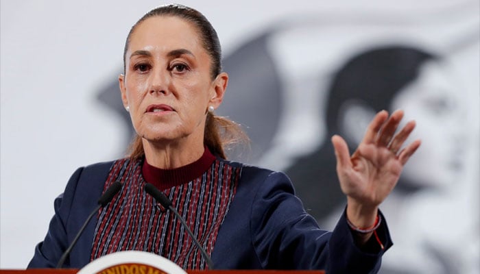 میکسیکو کی صدر کلاڈیا شین بام —تصویر بشکریہ غیر ملکی میڈیا