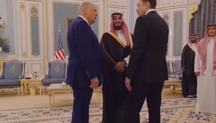 سعودی شہزادے کیلئے ٹرمپ کا عشائیہ، ایلون مسک کی شرکت توجہ کا مرکز