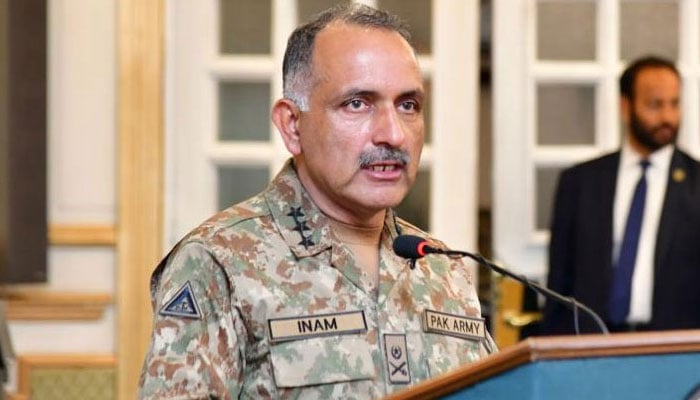 فائل فوٹو، لیفٹیننٹ جنرل انعام حیدر