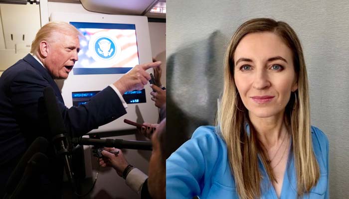 Catherine Lucey called ‘piggy’ by Trump over Epstein question sparks debate