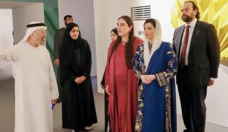 خاتونِ اوّل آصفہ بھٹو کی ابو ظبی آرٹ 2025 میں شرکت