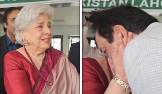 عظمیٰ گیلانی اور سہیل احمد کی جذباتی ملاقات