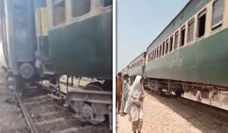 موہنجودڑو ایکسپریس کی 3 بوگیاں پٹڑی سے اُتر گئیں، ڈاؤن ٹریک متاثر