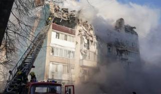 کل روسی حملے کے مقام سے 22 افراد لاپتہ ہیں: یوکرینی صدر زیلنسکی