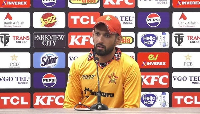 قومی شرٹ پہن کر صرف جیت کا سوچتے ہیں، کپتان زمبابوے