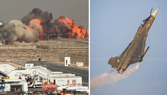 بھارتی طیارہ گرنے کی مکمل تحقیقات کی جائیں گی، دبئی ایئر شو انتظامیہ