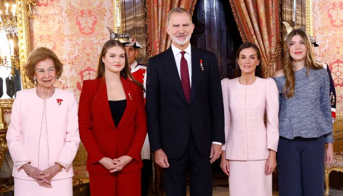 King Felipe, Queen Letizia, Princess Leonor, Infanta Sofía celebrate big day