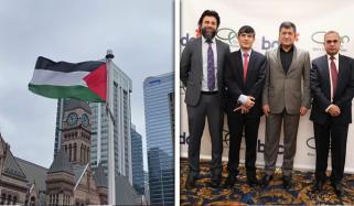 کینیڈا: فلسطینی پرچم کشائی کی تقریب کے شرکا پر زہریلا مواد پھینکنے کا واقعہ، 1 شخص گرفتار